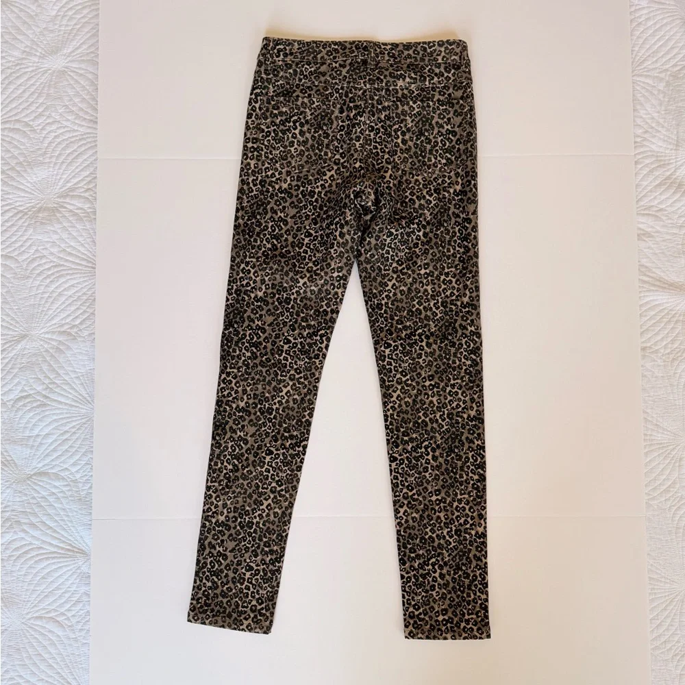 J. McLaughlin Leopard Animal Print Lexi Jean, Brown & Black | size 2